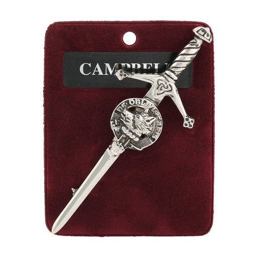 Art Pewter Kilt Pin Campbell - Heritage Of Scotland - CAMPBELL