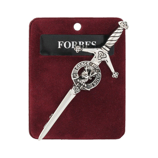Art Pewter Kilt Pin Forbes - Heritage Of Scotland - FORBES