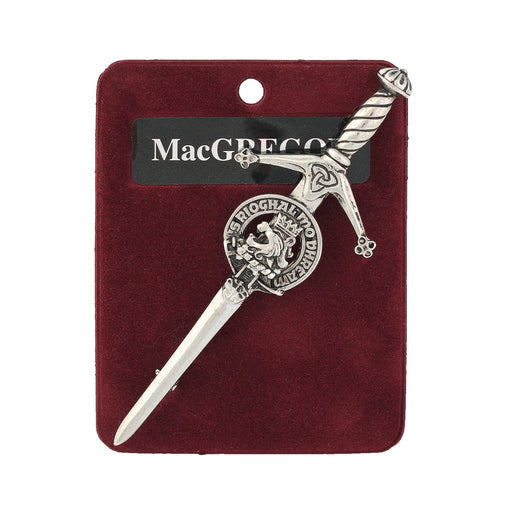 Art Pewter Kilt Pin Macgregor - Heritage Of Scotland - MACGREGOR