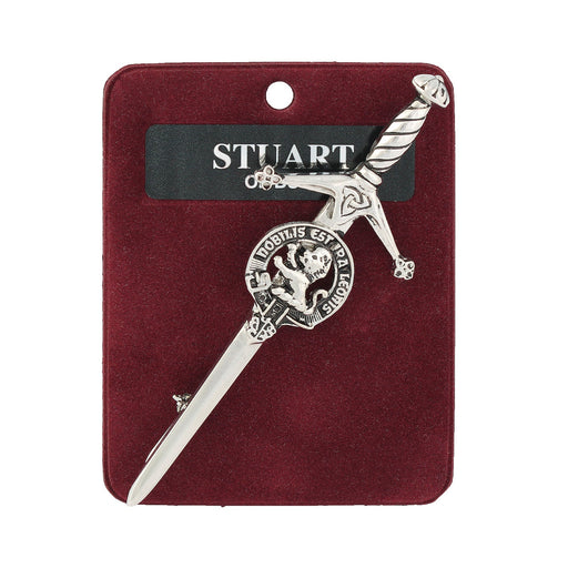Art Pewter Kilt Pin Stuart Of Bute - Heritage Of Scotland - STUART OF BUTE