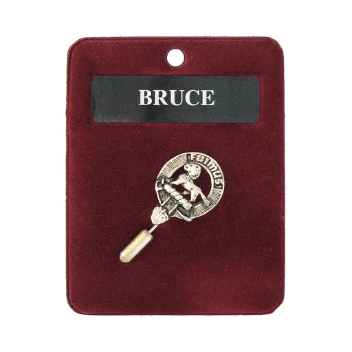 Art Pewter Lapel Pin Bruce - Heritage Of Scotland - BRUCE