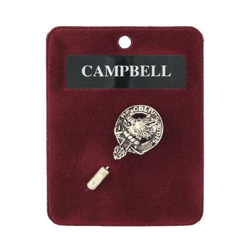 Art Pewter Lapel Pin Campbell - Heritage Of Scotland - CAMPBELL