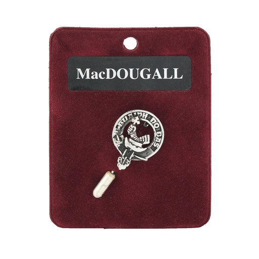 Art Pewter Lapel Pin Macdougall - Heritage Of Scotland - MACDOUGALL