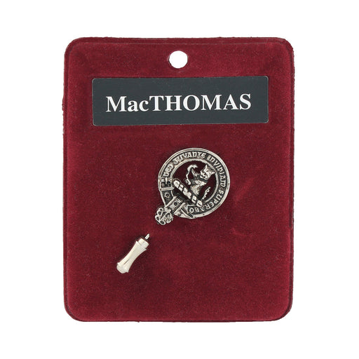 Art Pewter Lapel Pin Macthomas - Heritage Of Scotland - MACTHOMAS