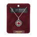 Art Pewter Pendant January - Heritage Of Scotland - JANUARY (GARNET)