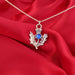 Art Pewter Thistle Pendant September - Heritage Of Scotland - SEPTEMBER (SAPPHIRE)