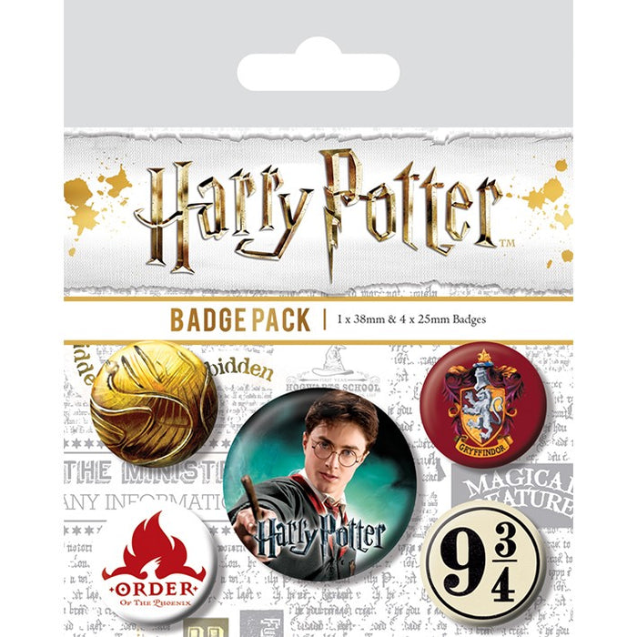 Badge Pack Harry Potter - Heritage Of Scotland - NA