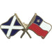 Badge Saltire/Chile - Heritage Of Scotland - NA