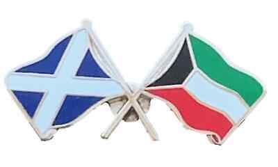 Badge Saltire/Kuwait - Heritage Of Scotland - NA