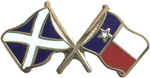 Badge Saltire/Texas - Heritage Of Scotland - NA
