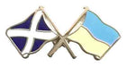 Badge Saltire/Ukraine - Heritage Of Scotland - N/A