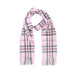 Balmoral 100% Cashmere Woven Scarf Thomson Pink - Heritage Of Scotland - THOMSON PINK