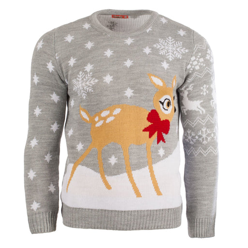Bambi Sweater - Heritage Of Scotland - GREY
