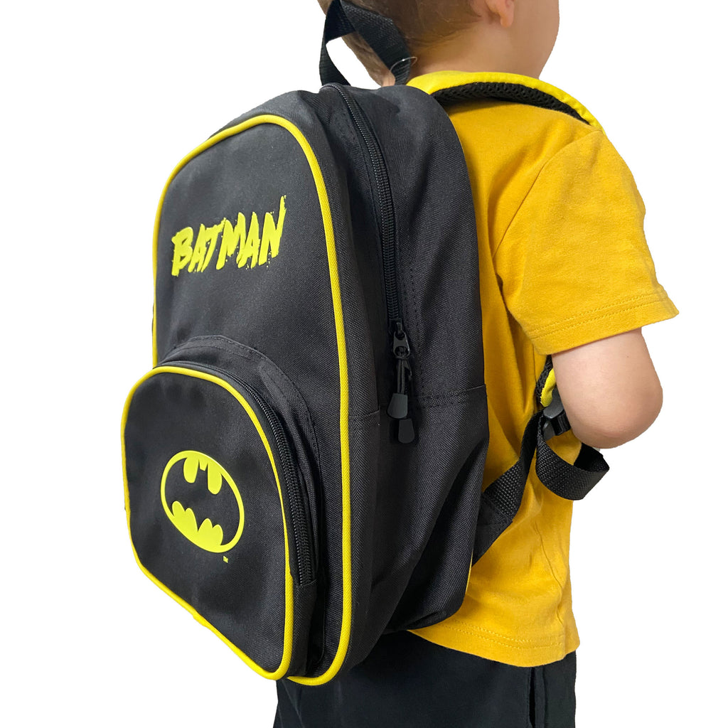 Personalized batman backpack deals