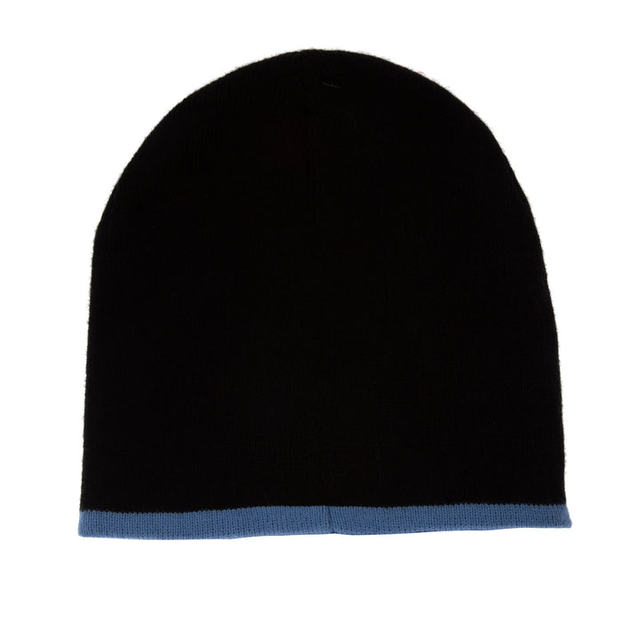 Beanie Hat Rc046 Black/Sky - Heritage Of Scotland - BLACK/SKY