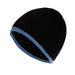 Beanie Hat Rc046 Black/Sky - Heritage Of Scotland - BLACK/SKY