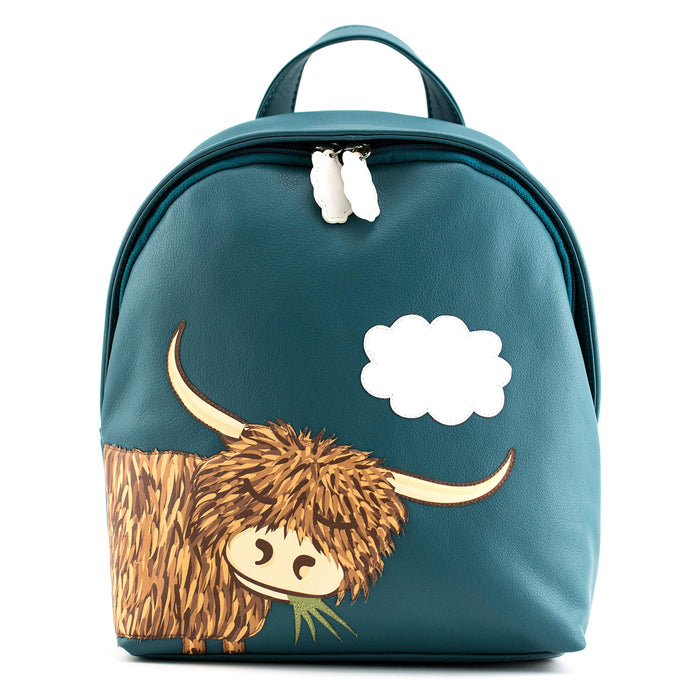 Bella Backpack Teal - Heritage Of Scotland - TEAL