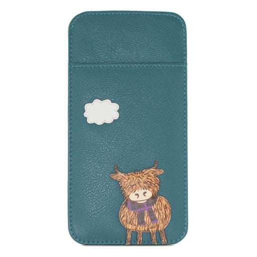 Bella Glasses Case Teal - Heritage Of Scotland - TEAL