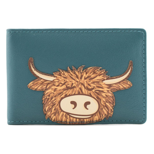 Bella Id And Card Holder Teal - Heritage Of Scotland - TEAL