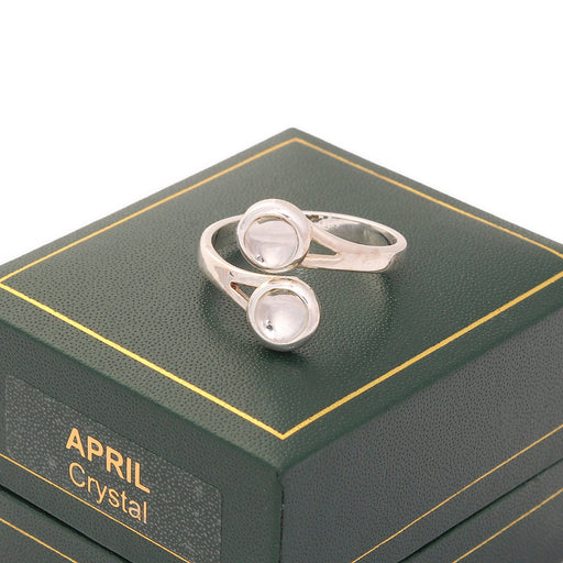 Birth Stone Ring April - Heritage Of Scotland - APRIL