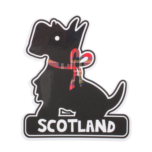 Black Scottie Dog Sticker - Heritage Of Scotland - NA