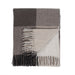 Block Check Herringbone Blanket Natural Taupe - Heritage Of Scotland - NATURAL TAUPE