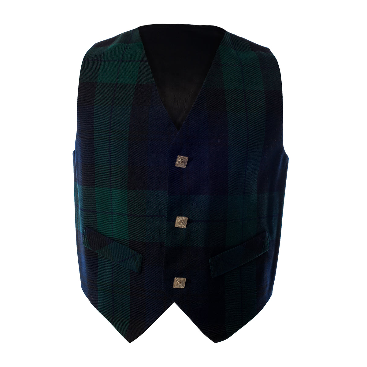 Gunn shops tartan waistcoat