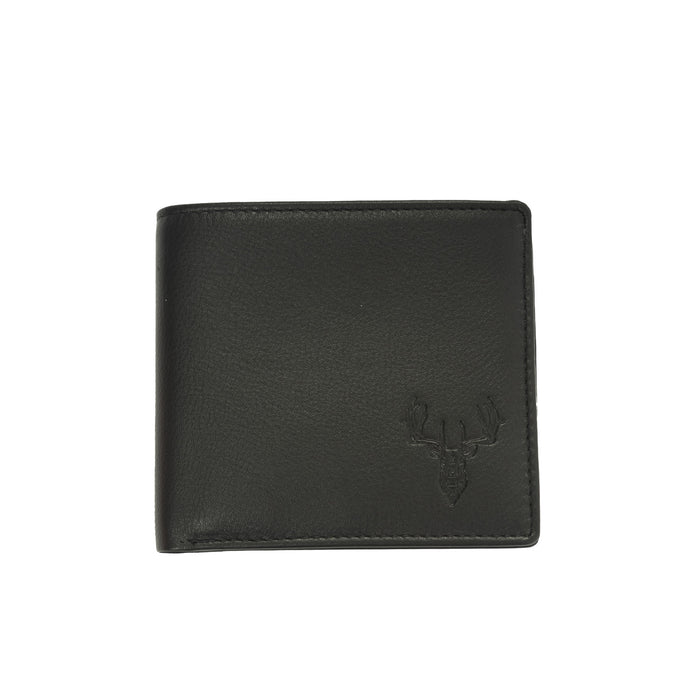 Braemar Slim Wallet - Heritage Of Scotland - BLACK