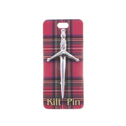 Broadsword Kilt Pin Silver - Heritage Of Scotland - SILVER