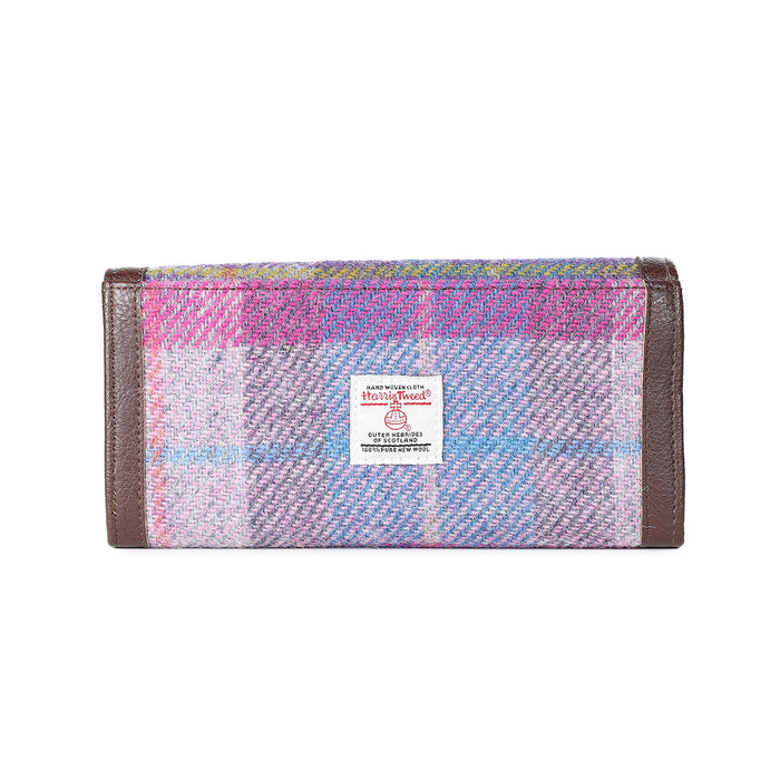 Bute Long Purse Pink Purple - Heritage Of Scotland - PINK PURPLE