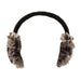 Cable Knitted Earmuffs - Heritage Of Scotland - BLACK