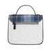 Calton Satchel Blue Tartan - Heritage Of Scotland - BLUE TARTAN