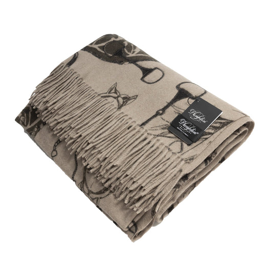 Cashmere Horse Blanket Toast Natural - Heritage Of Scotland - TOAST NATURAL