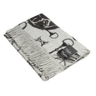 Cashmere Horse Stole Grey - Heritage Of Scotland - GREY