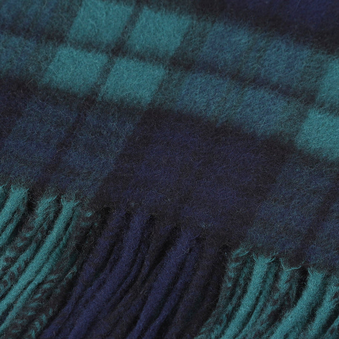 Cashmere Scottish Tartan Clan Scarf Black Watch - Heritage Of Scotland - BLACK WATCH