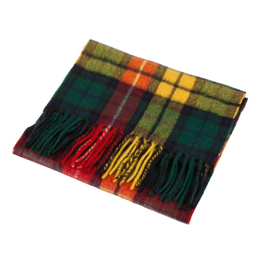 Cashmere Scottish Tartan Clan Scarf Buchanan Modern - Heritage Of Scotland - BUCHANAN MODERN