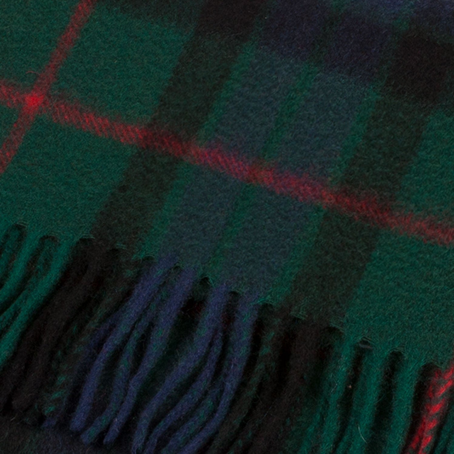 Ingles Buchan Gunn Clan Tartan Scarf – 100% Wool Scottish Plaid (10" X 54")