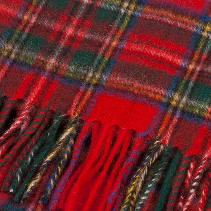 Cashmere Scottish Tartan Clan Scarf Stewart Royal - Heritage Of Scotland - STEWART ROYAL
