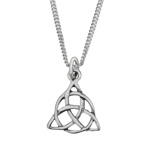Celtic Trinity Knot Silver Pendant 'Shona' - Heritage Of Scotland - NA