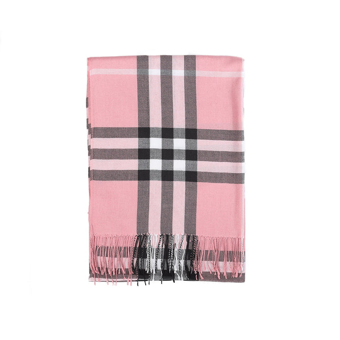 Checke Scarf Pink - Heritage Of Scotland - PINK