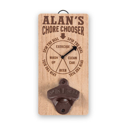 Chore Chooser Bottle Opener Alan - Heritage Of Scotland - ALAN
