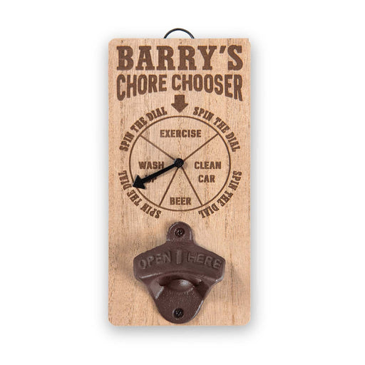 Chore Chooser Bottle Opener Barry - Heritage Of Scotland - BARRY
