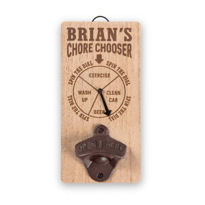 Chore Chooser Bottle Opener Brian - Heritage Of Scotland - BRIAN