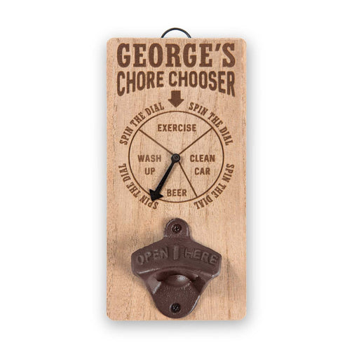 Chore Chooser Bottle Opener George - Heritage Of Scotland - GEORGE