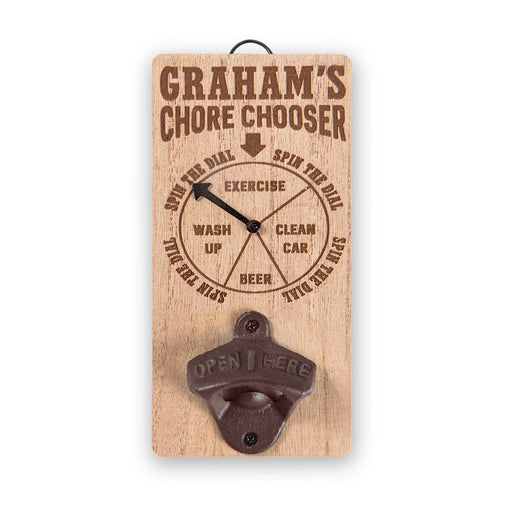 Chore Chooser Bottle Opener Graham - Heritage Of Scotland - GRAHAM