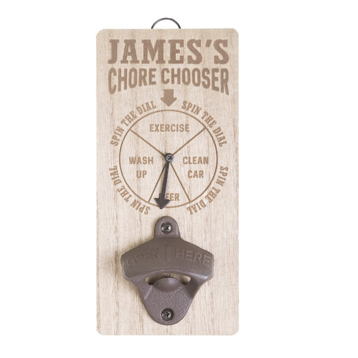Chore Chooser Bottle Opener James - Heritage Of Scotland - JAMES