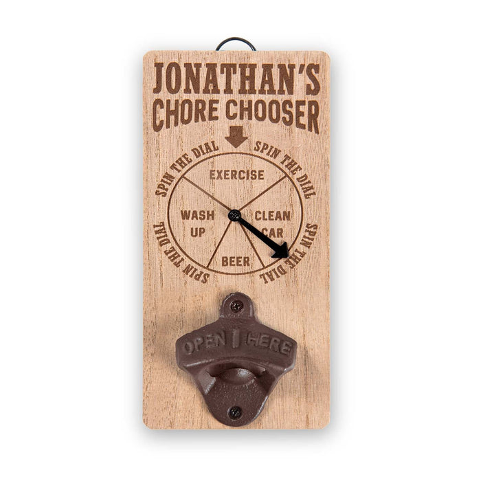 Chore Chooser Bottle Opener Jonathan - Heritage Of Scotland - JONATHAN