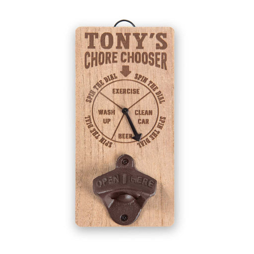 Chore Chooser Bottle Opener Tony - Heritage Of Scotland - TONY