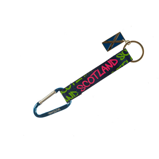 Christia Keyholder Scotland - Heritage Of Scotland - BLUE/GREEN/PINK