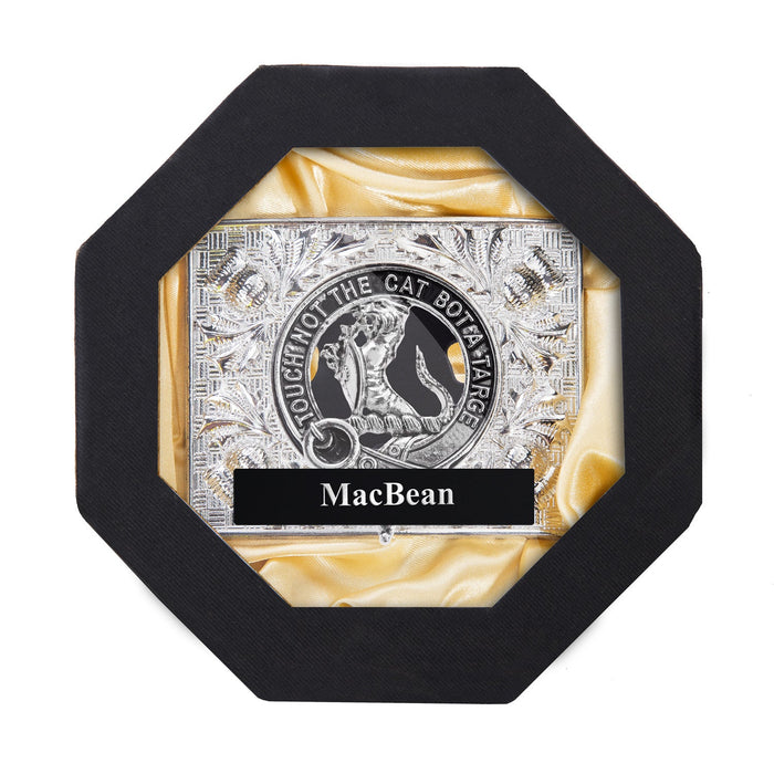 Clan Belt Buckle Macbean - Heritage Of Scotland - MACBEAN